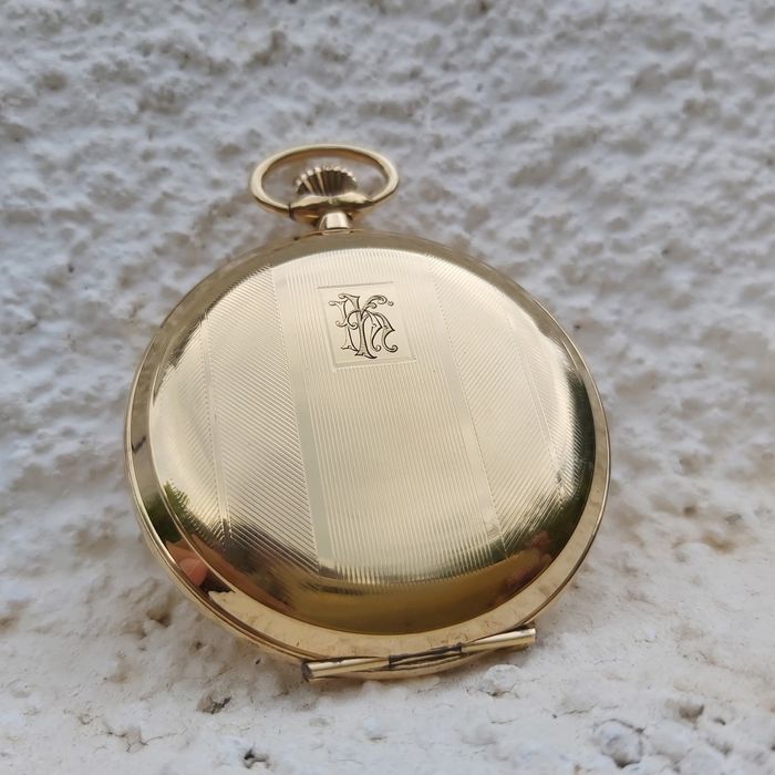 Ceas buzunar superb, mecanism FHF