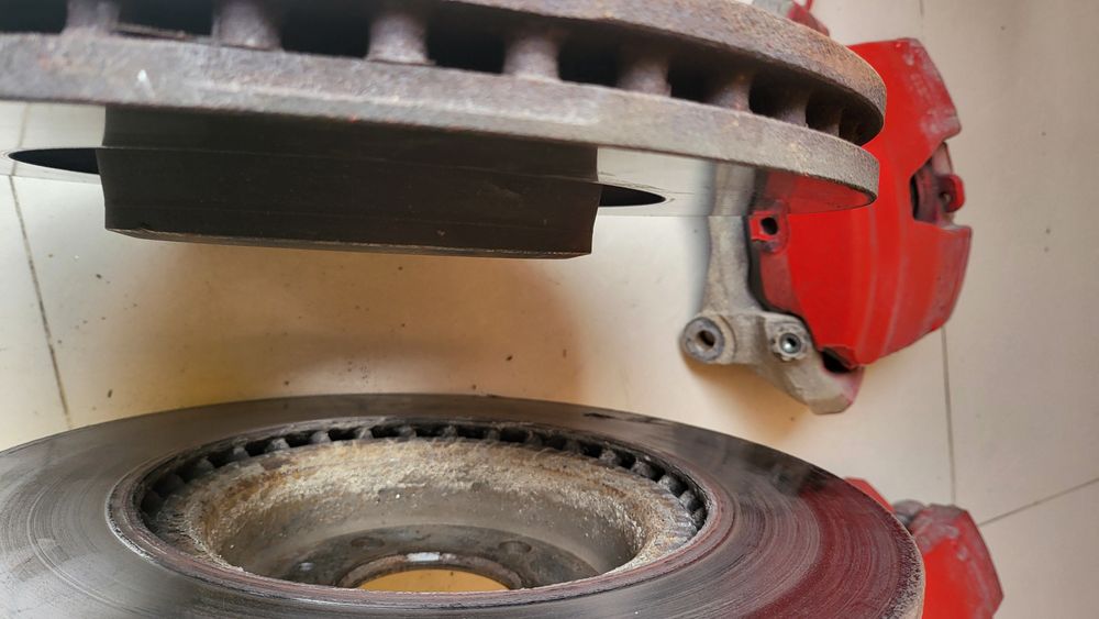 Дискове и апарати 345мм от audi А3 A4 A5 A6 A7 ауди а6 А7 2012