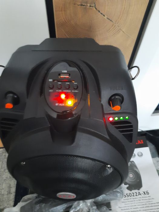 Boxa AKAI,cu microfon .NOU.