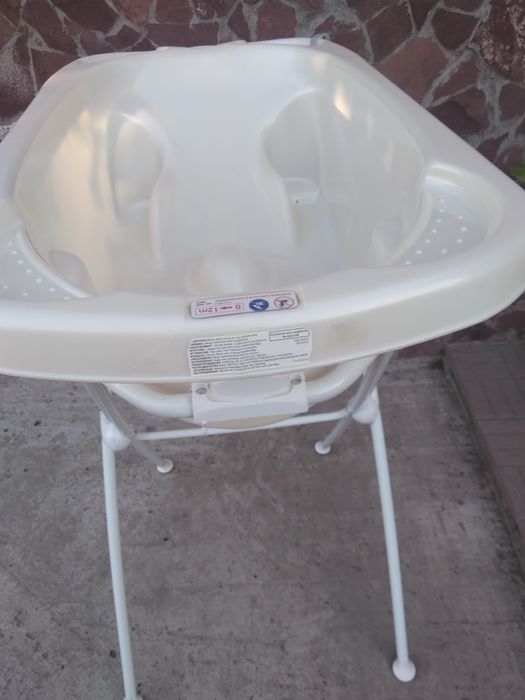 Ванночка детская с подставкой вместе