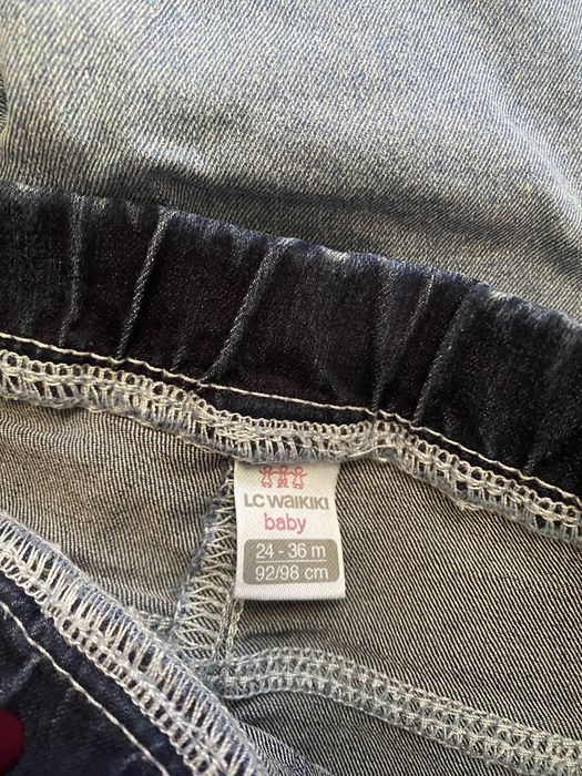 Лот 6 бр. дънки за момиче