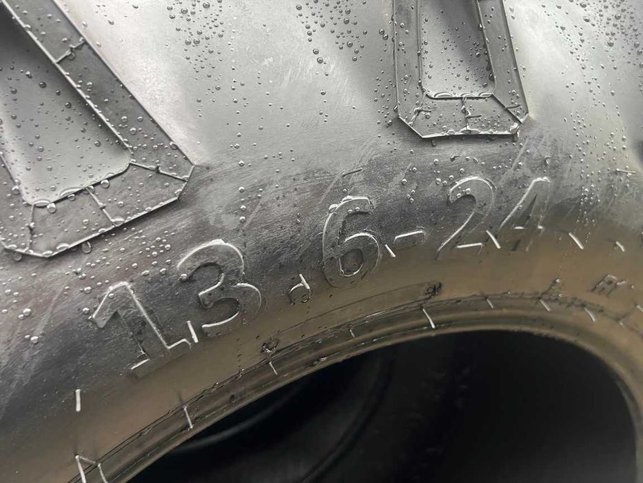 13.6-24 cu 8 pliuri anvelope noi pentru tractor fata marca GRI