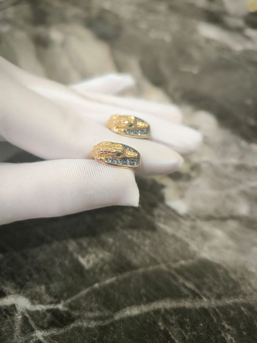 Золотые серьги 585 проба Sokolov