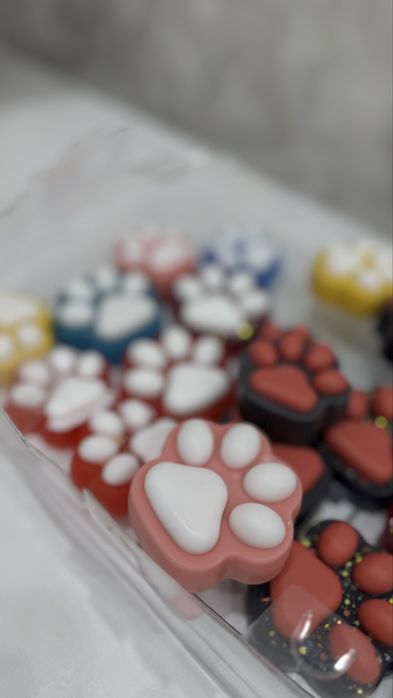 Мыло ручной работы лапки