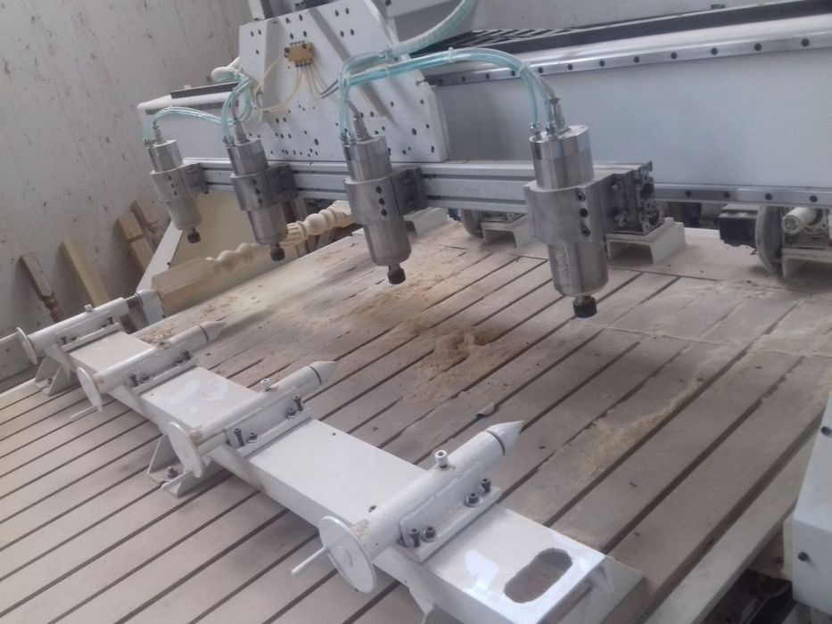 Router 4 shpindelli. Ro'ver
Oʻlchami.  Oddiy balansinadan boyiga 240 d