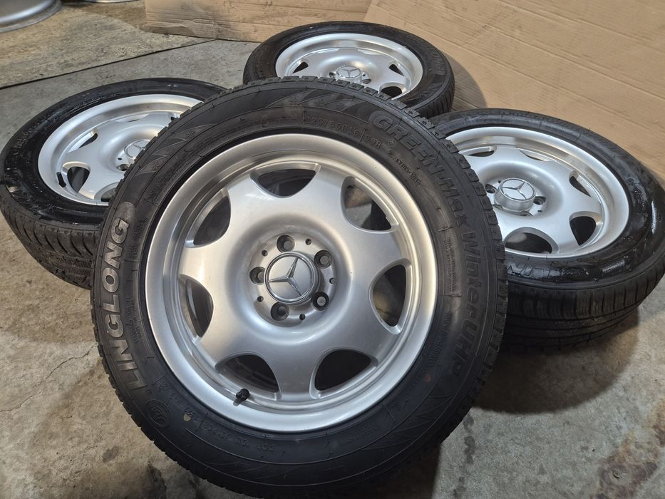 5х112/16 с гуми Мерцедес E C class 5x112/16 Mercedes