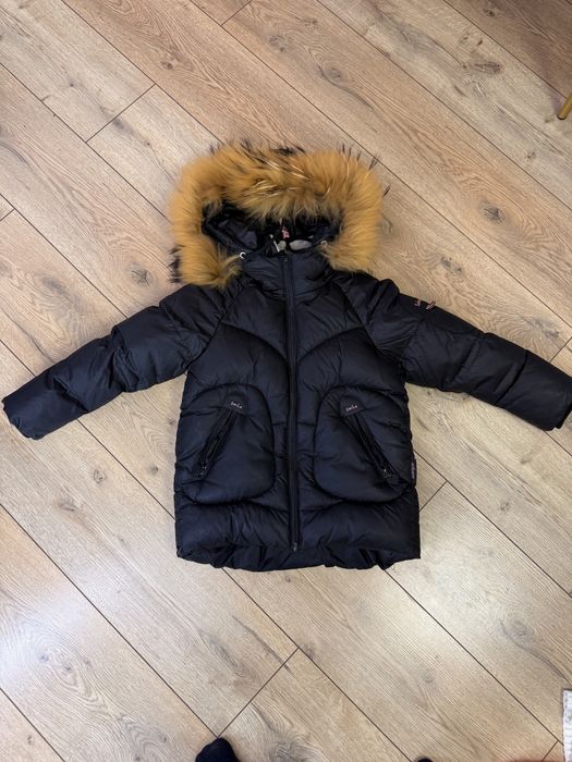 Зимняя куртка на девочку 5-7 лет