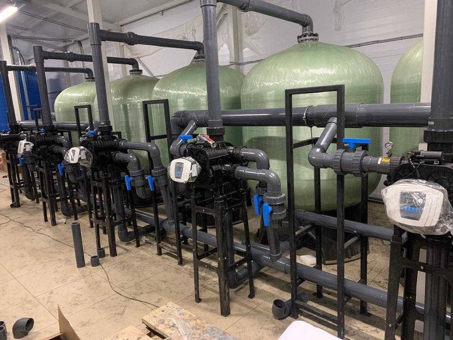 Фильтр Умягчитель воды от 10м3/час до 150м3/час. Сув Фильтр