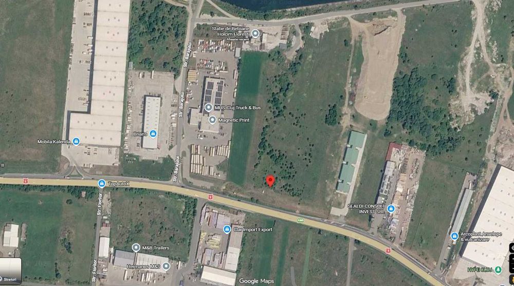 Societate comerciala vinde teren intravilan, Floresti, Luna de Sus, 13.783 mp, fara intermediari