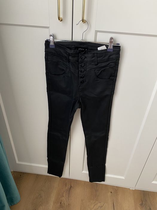 Pantaloni imitatie piele (noi)