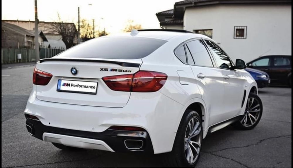 * Negru Lucios * Eleron Lip Codita Portbagaj BMW X6 F16 M performance