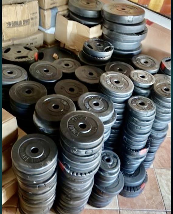 Discuri gantere hartera haltere kg-2,5 kg Noi Made in Germany 5 ron kg