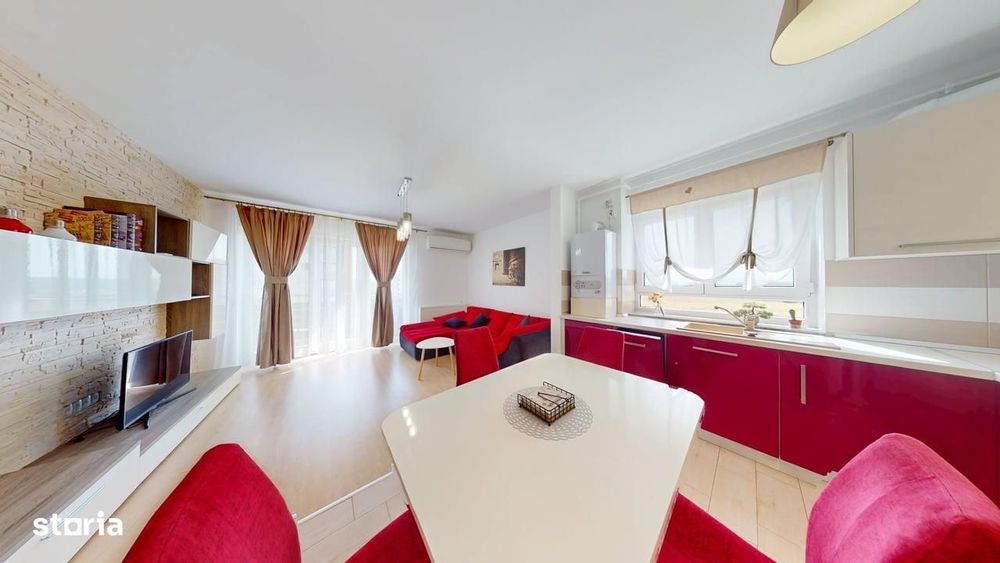 Apartament 3 camere, mobilat și utilat, boxa depozitare - Sibiu — fotografia 1