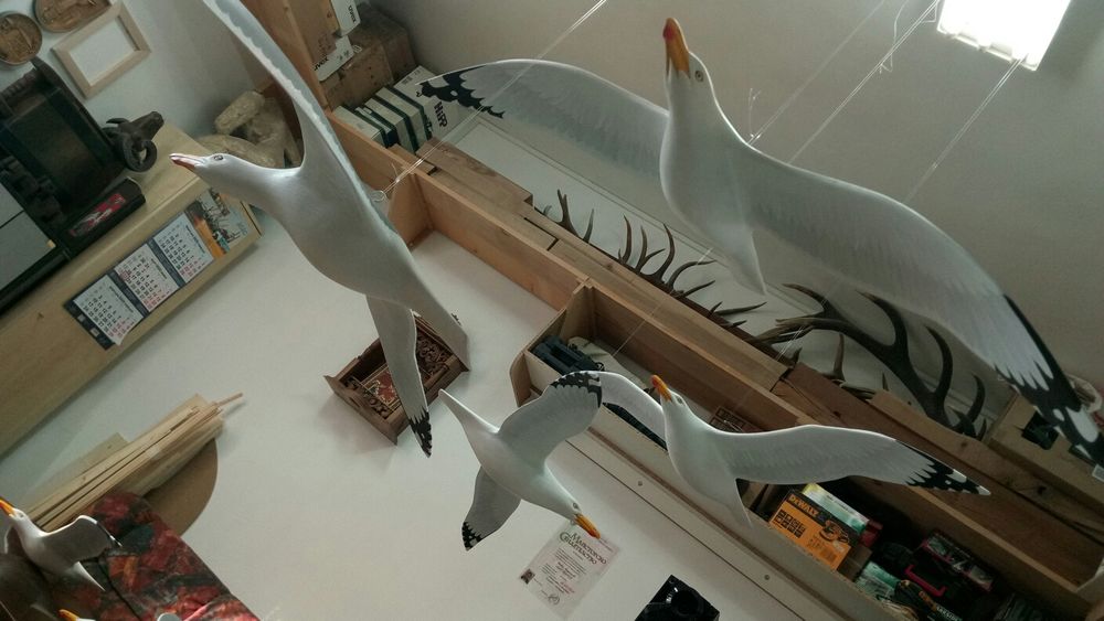 Полилей с гларуси за декорация