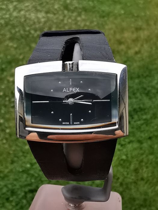 Ceas Alfex - Elvețian - Ronda 5 rubine - Dama - 28*38 mm