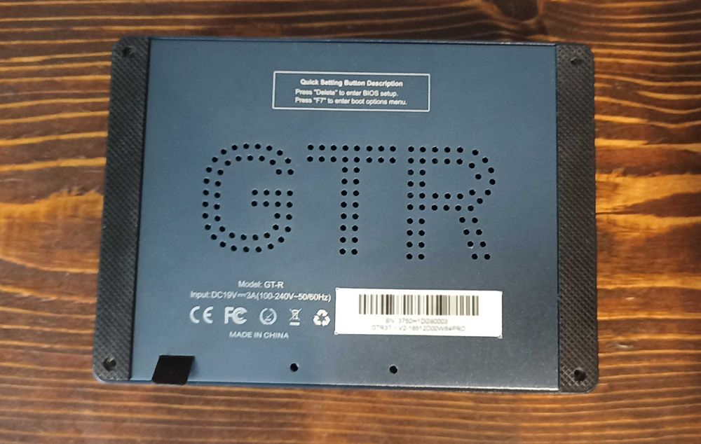 Beelink GT-R 7 Mini PC /GR7, GTR37/ AMD Ryzen 7 3750H 2.3-4GHz 4C/8T