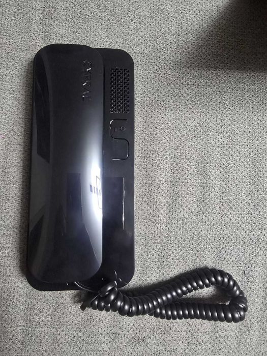 Interfon cu fir Cyfral SMART 5P negru lucios