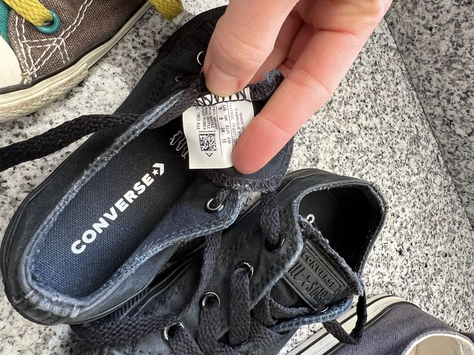 Обща цена за детски кецове и обувки Converse Zara H&M George