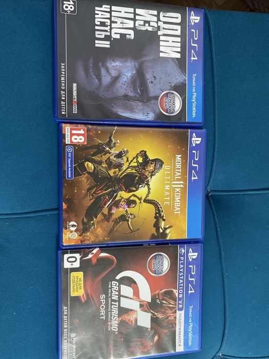Продам 3 игры на PlayStation4