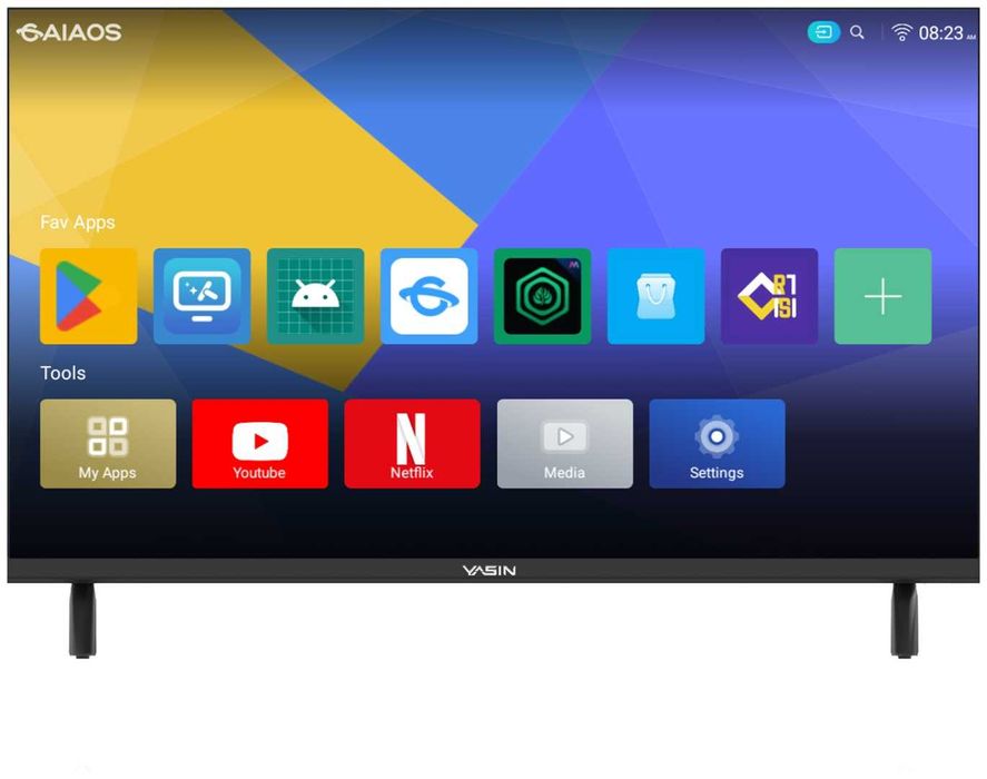 Телевизор Yasin 24E9000 61 см черный