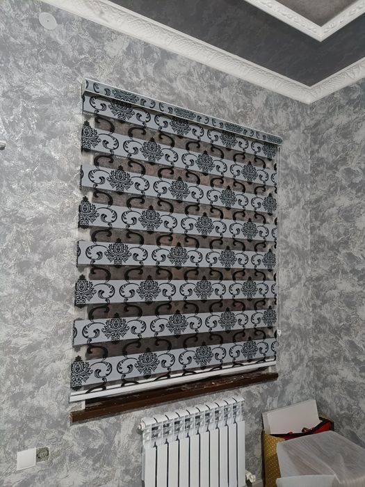 Жалюзи плисе,комбо день и ноч