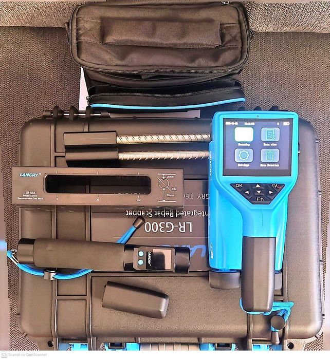 Nou detector scaner armatura 2D 3D cu prelungitor 2 metri