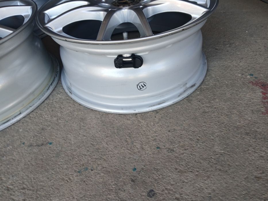 Set 4 jante aluminiu Mercedes Benz A B C class 16 zoll senzori presiune