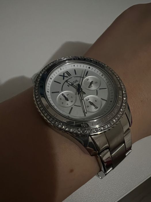 Ceas argintiu Fossil