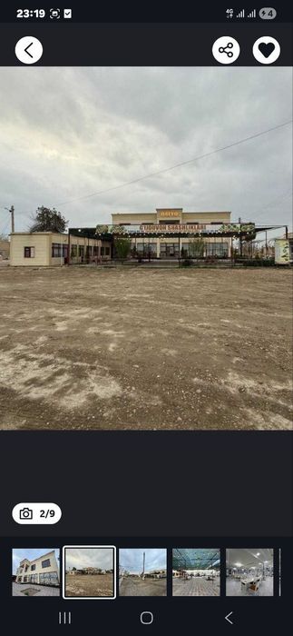 Galaosiyo shahrida katta yoʻl yoqasidagi bino ijaraga beriladi