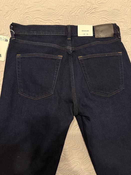 Мъжки тъмно сини дънки C&A нови