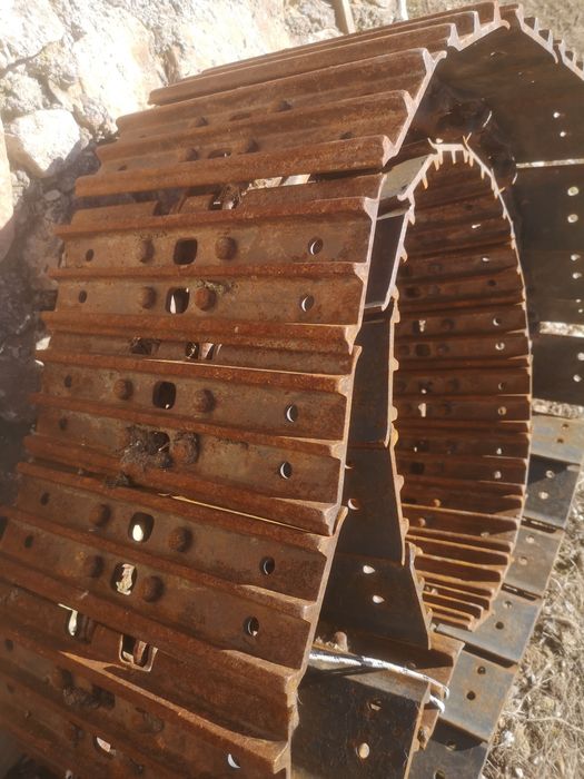 Senile metalice miniexcavator 400x72.5Wx74