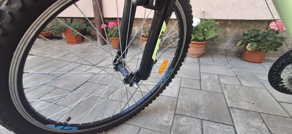 Bicicleta x-fact flash verde