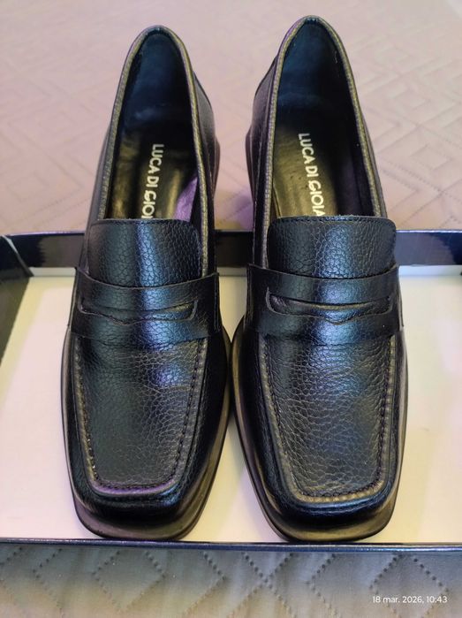 Pantofi dama piele naturala 38 , eleganți, noi
