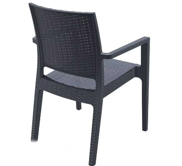 НЕМСКИ Градински Комплект От Маса И 6 Стола В 5 Цвята + ЛЕД ФЕНЕР