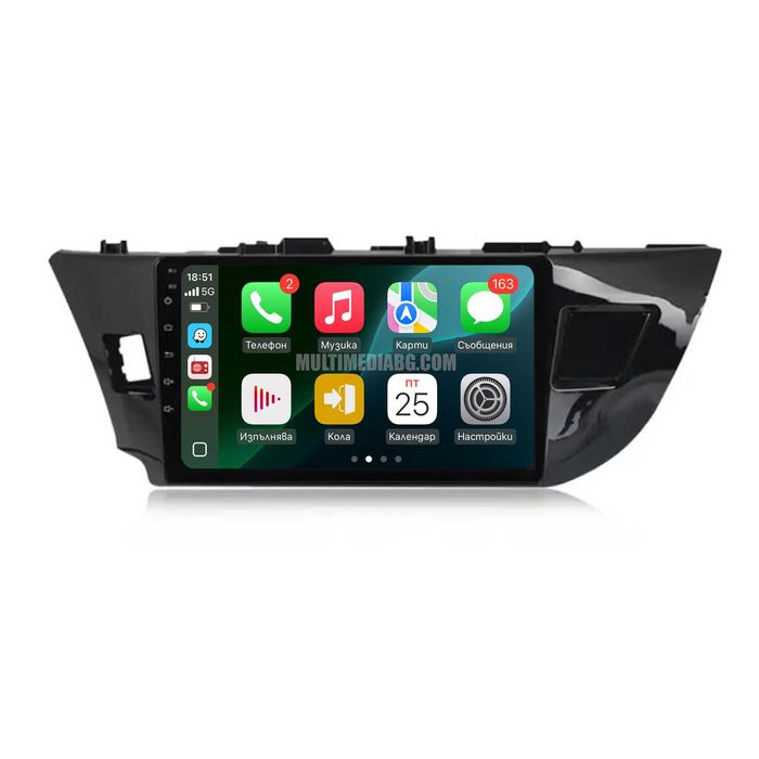 Toyota Corolla 2014 - 2016 Мултимедия Навигация Android