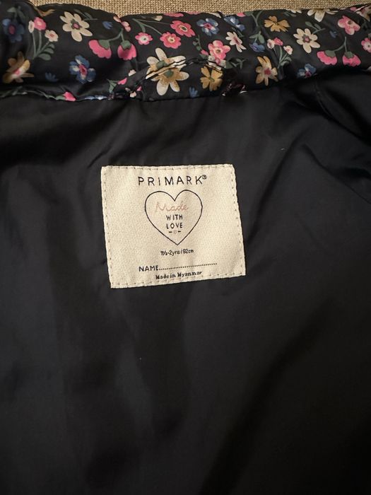 Primark vesta fetita