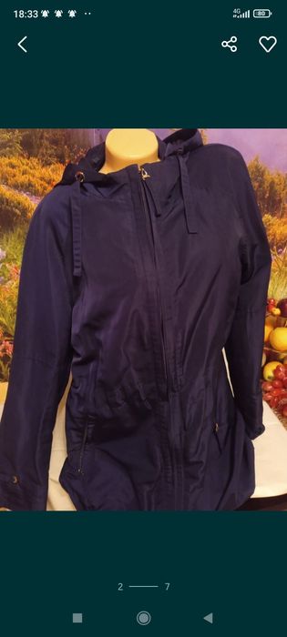 Новая ветровка свитера