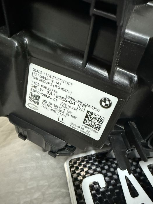 Фар фарлве BMW G22 G23 G26 G80 G82 G83 Laser БМВ Г22 Г23 Г26