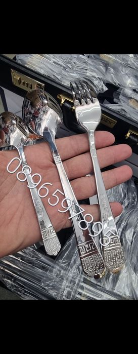 НОВ ! 72 части Цептер Zepter комплект сервиз набор прибори хранене cep