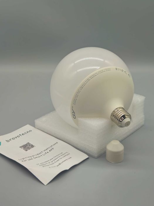 Интелигентна LED крушка G150 –23W, RGB,бяла, Smart Life,Alexa и Google