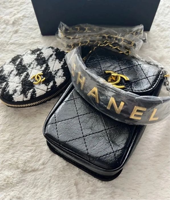 Черна чанта C hanel