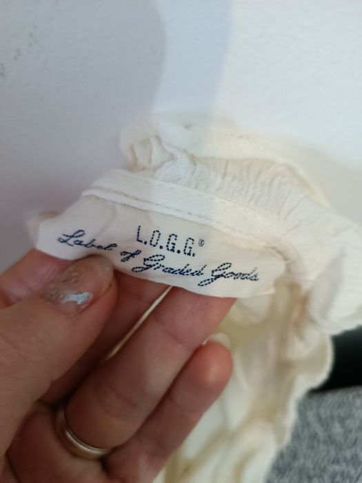 Bluza romantica cămașă crem H&M mărimea S-M 36-38