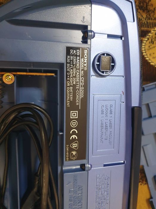 Radiocas portabil SONY