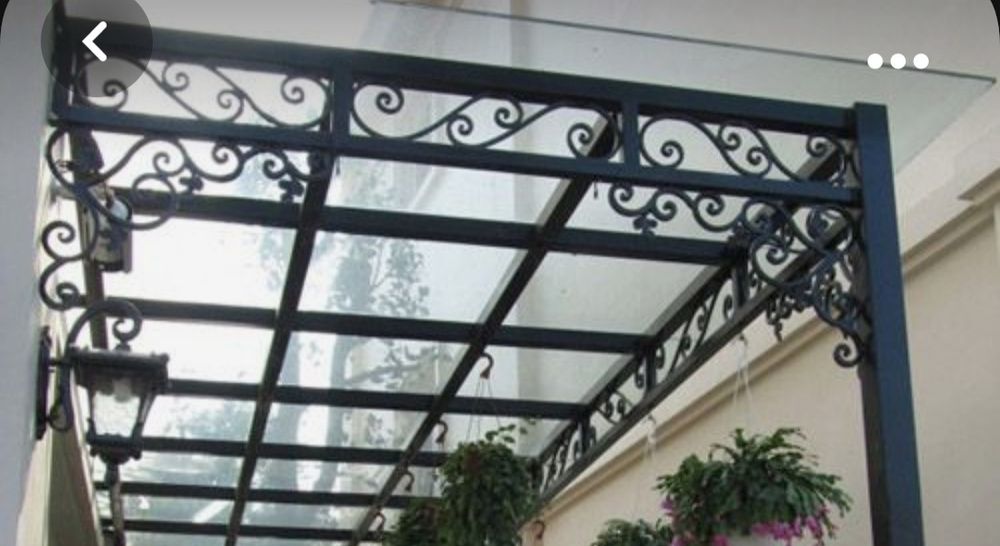 Навесы , решетки , перилла и ограждения