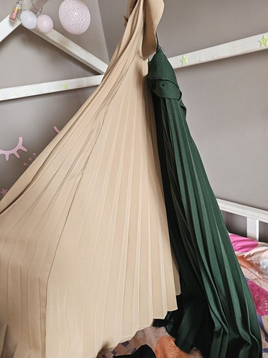 Пола Зара Солей зелена и бежава