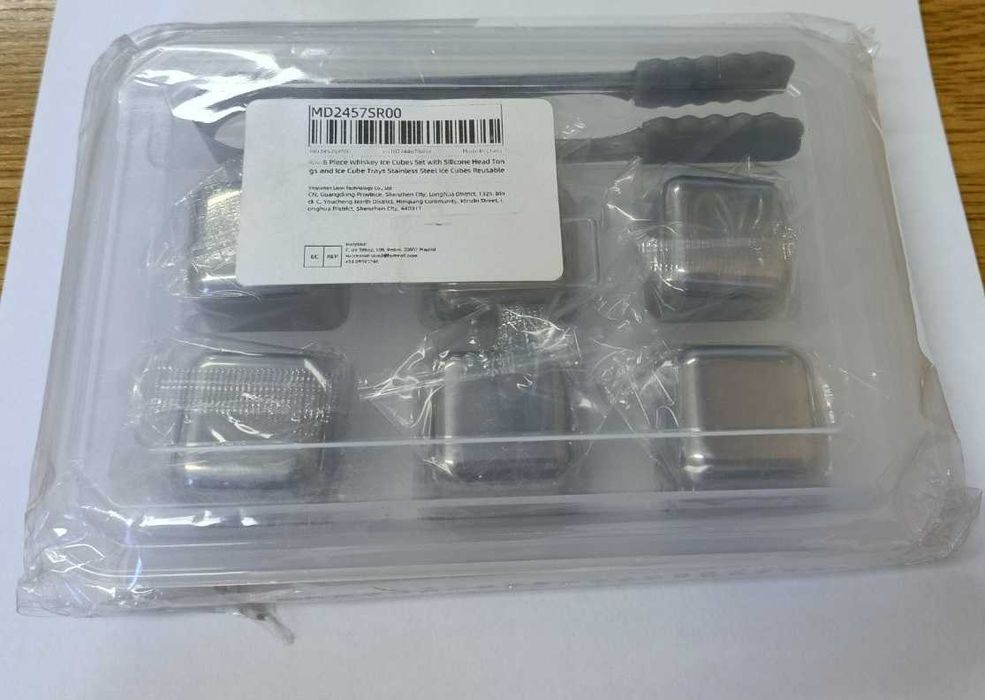Whisky Stones Метални Ледчета Уиски Ракия Вино Коктейли Сок Охладители FoodGrade 304 SS Stainless Steel Неръждаема Стомана Безводни Охладители Напитки