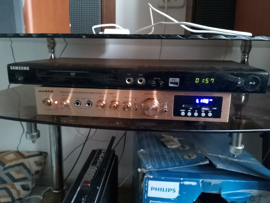 Продам усилитель  с калонками