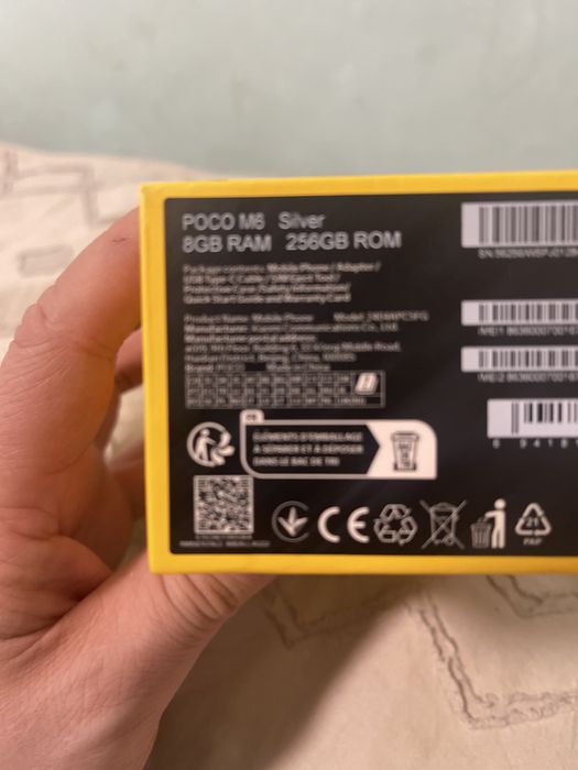 Телефон Paco m6 8/256гб