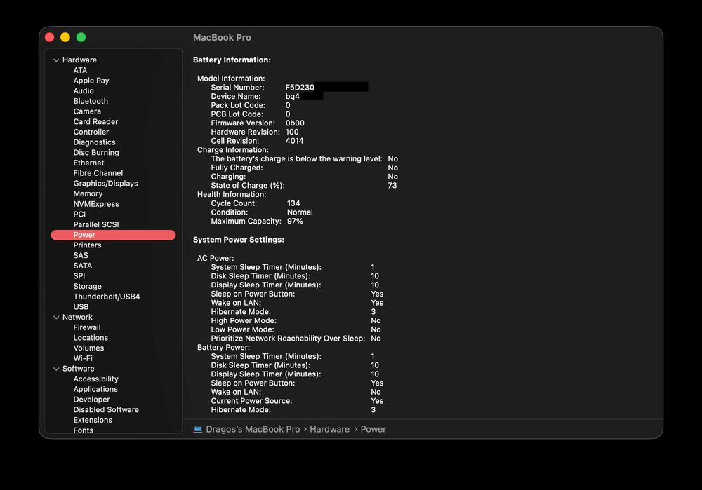 MacBook Pro 16 M1 Max (32GB RAM / 1TB SSD) - 10 core CPU/ 32 core GPU