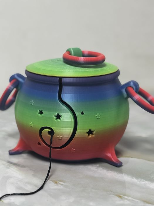 Клубочница на 3Д принтере! Ручная работа